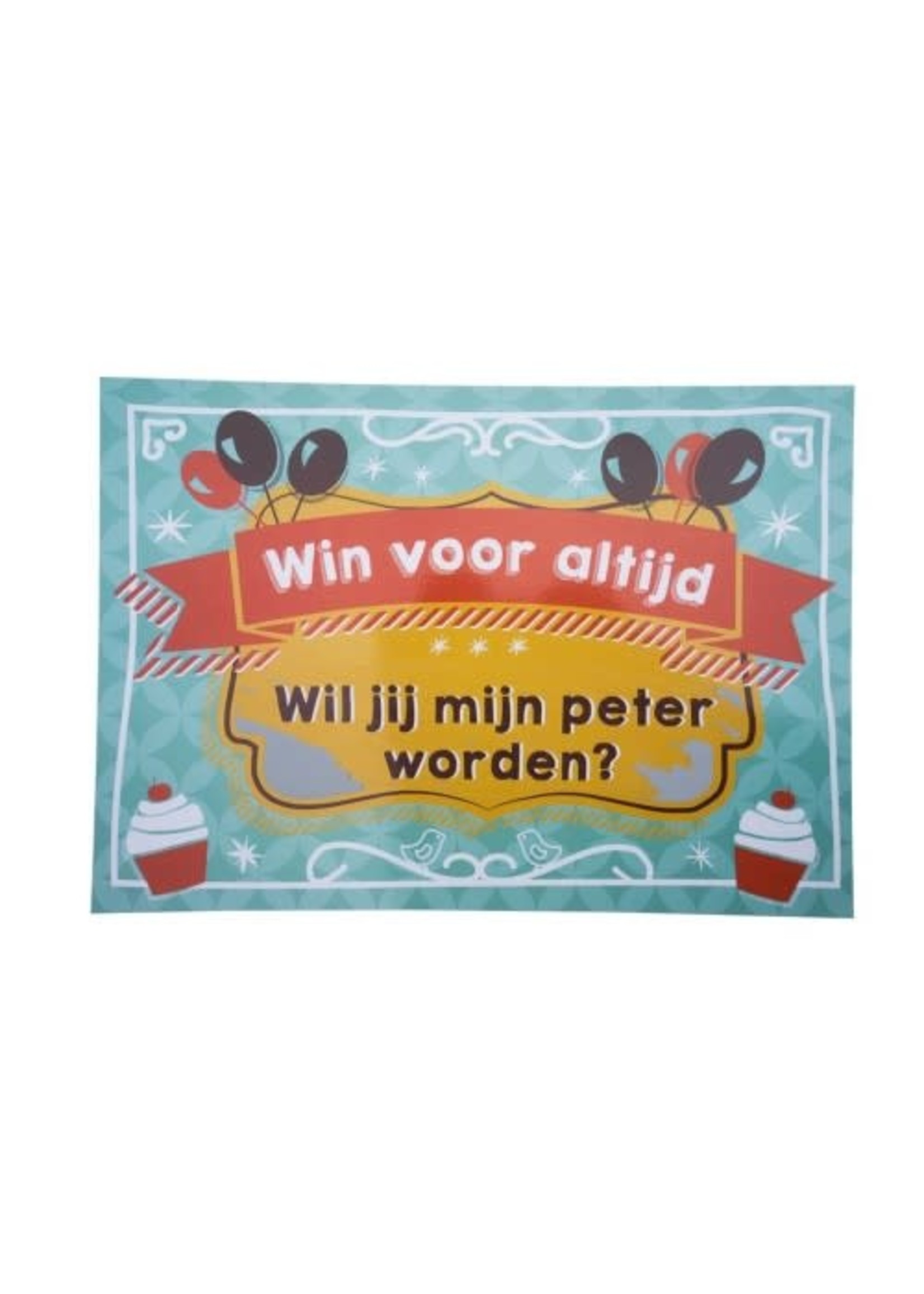 Minimou Minimou Scratchcard Wil jij mijn peter worden cupcakes