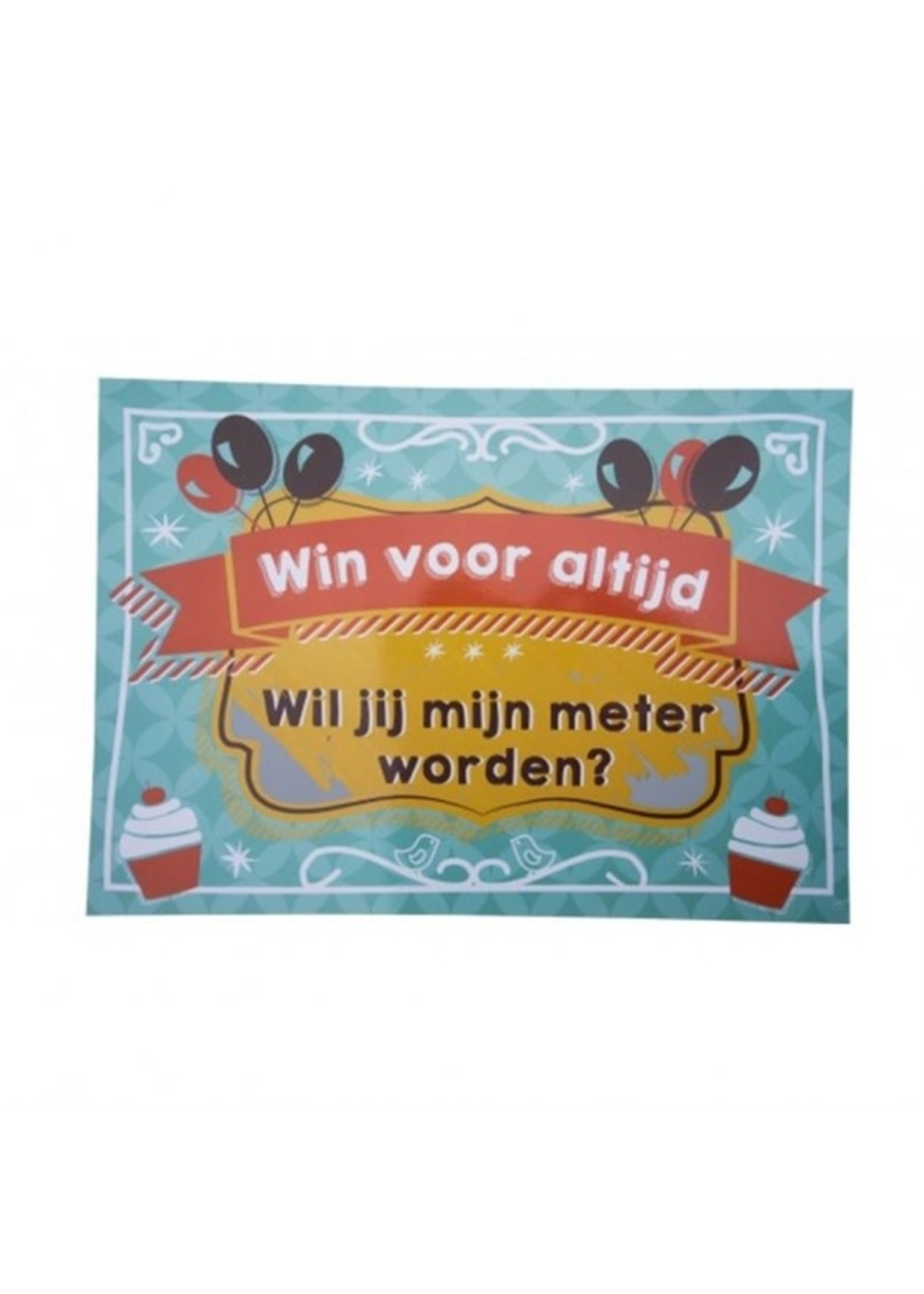 Minimou Minimou Scratchcard Wil jij mijn meter worden cupcakes