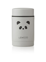 Liewood Liewood Nadja Food jar Panda Light Grey