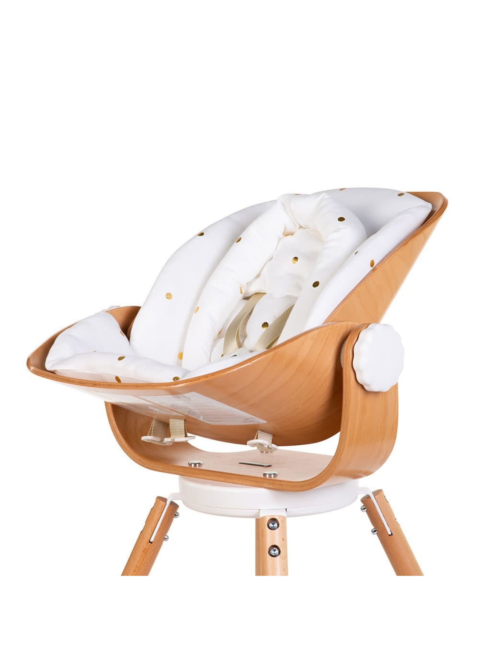 Childhome Childhome evolu newbornseat Comfort cushion Jersey Gold Dots
