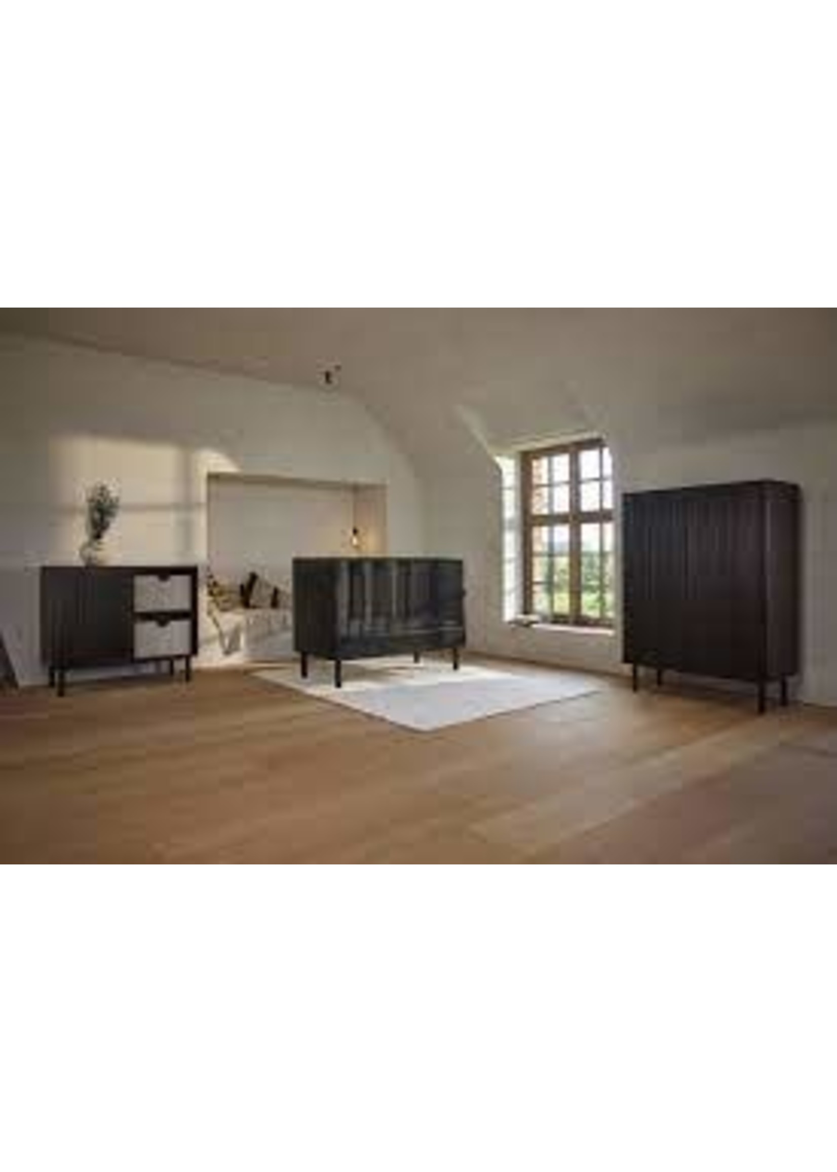 Quax Quax Hai No Ki Black Ashwood kamer 2-deurskast