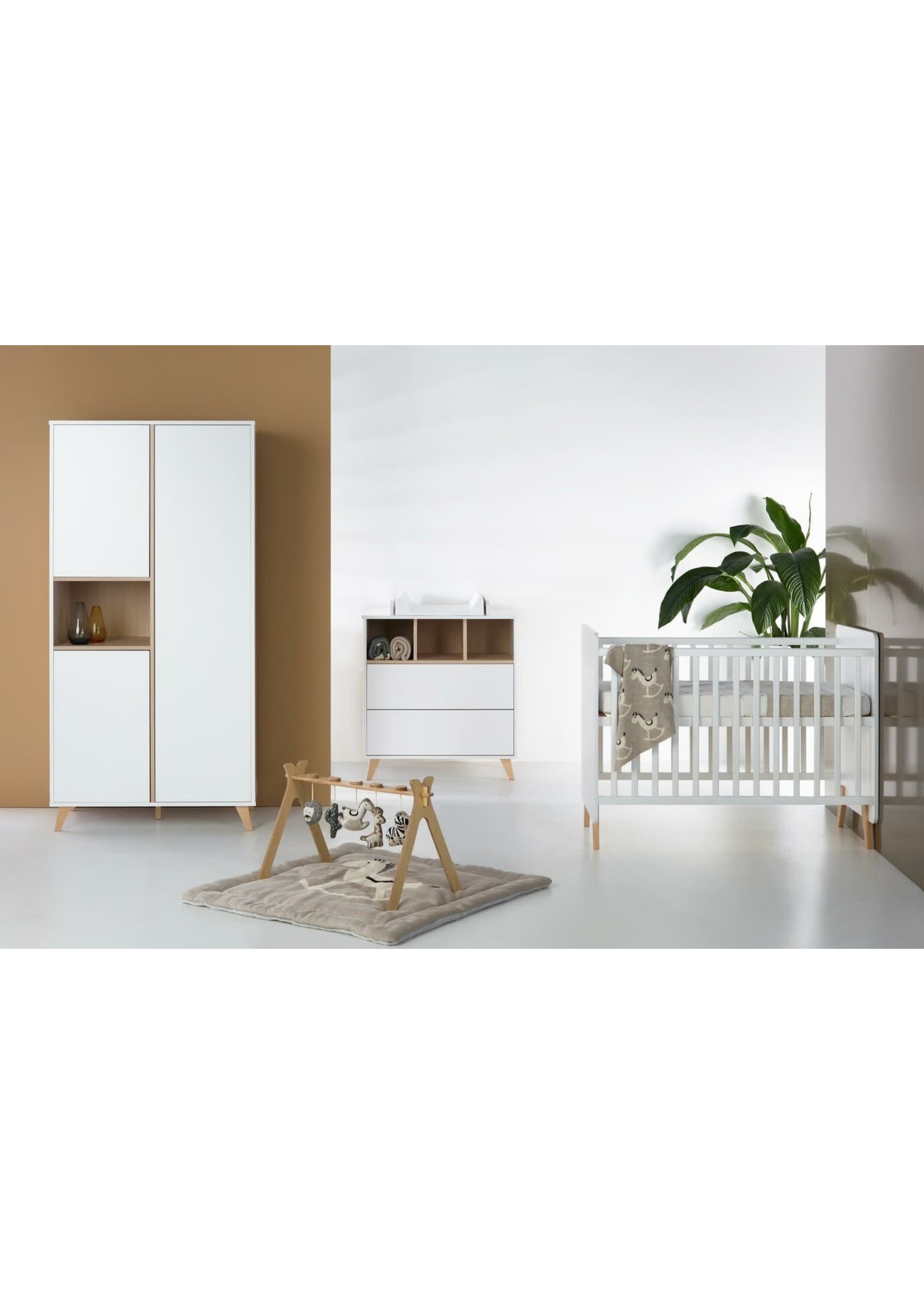 Quax Quax Loft White kamer 3-deurskast