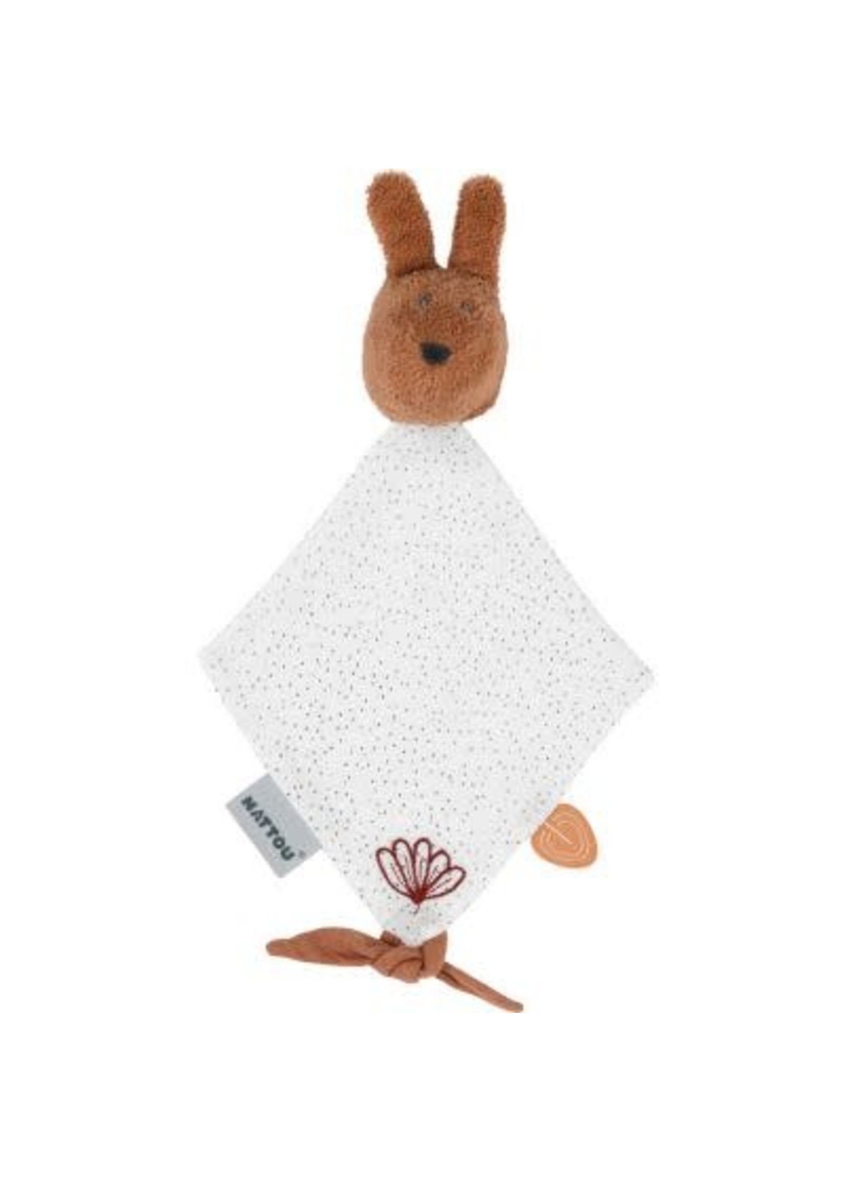 Nattou Nattou Susie & Bonnie Mini doudou Bonnie Roest