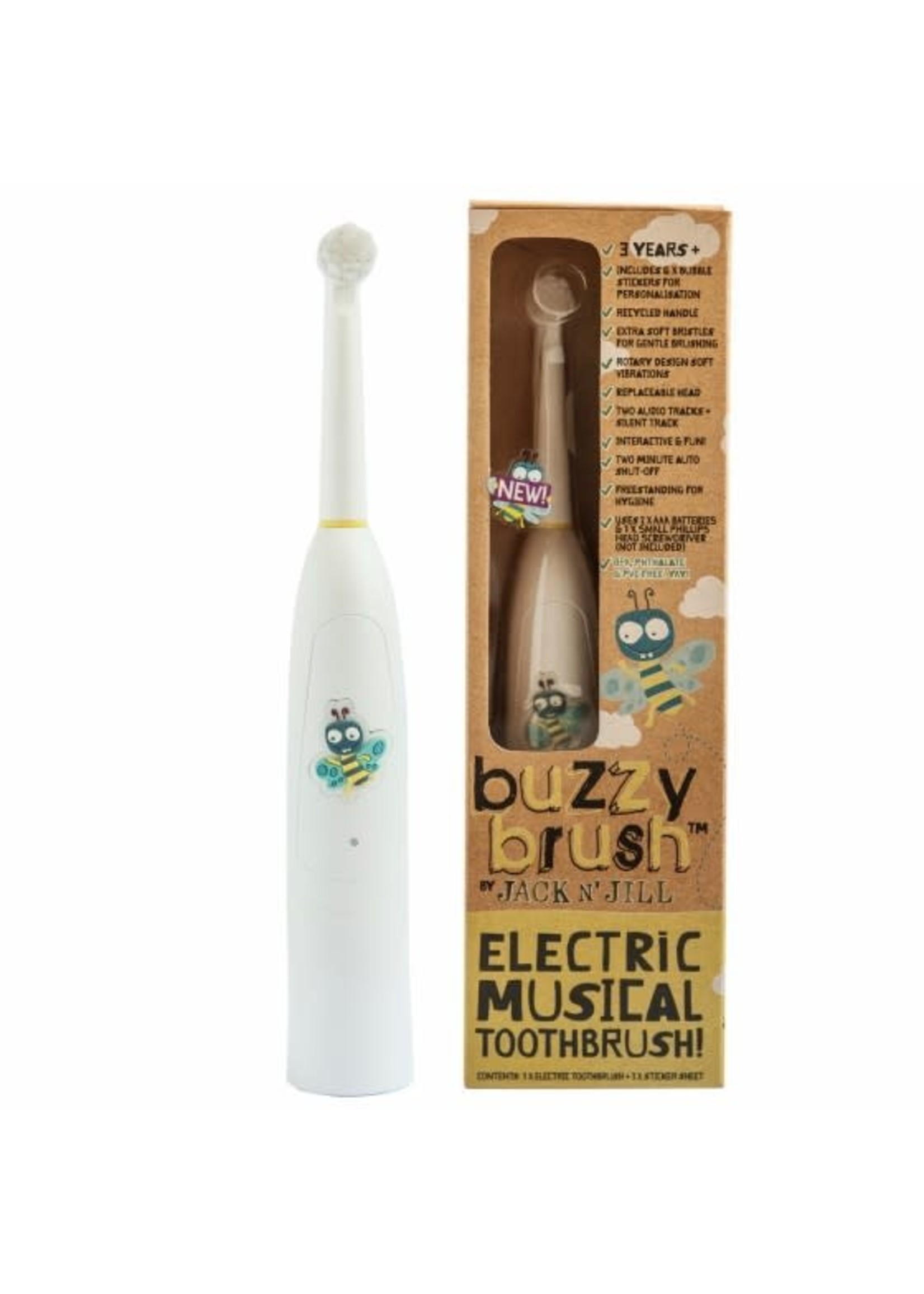 Jack'n Jill Jack'n Jill Buzzy Brush Electrische tandenborstel