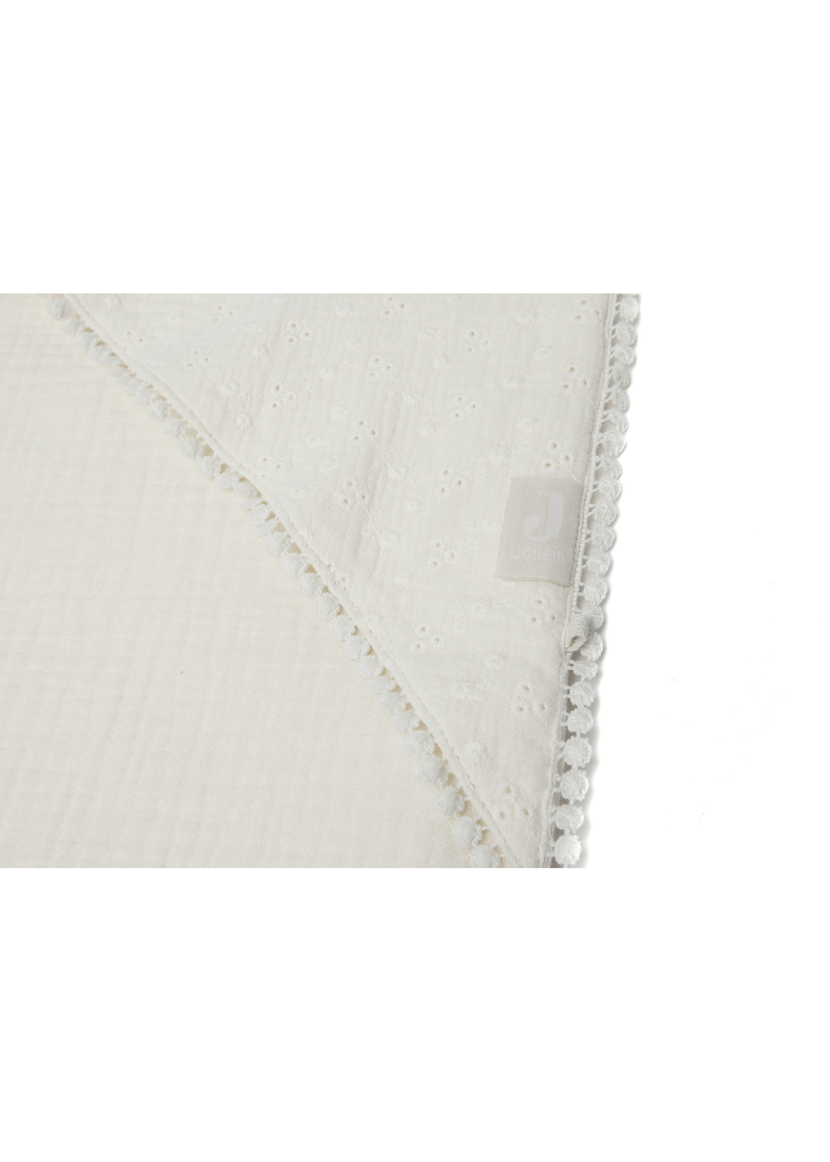 Jollein Jollein Embroidery Badcape Ivory