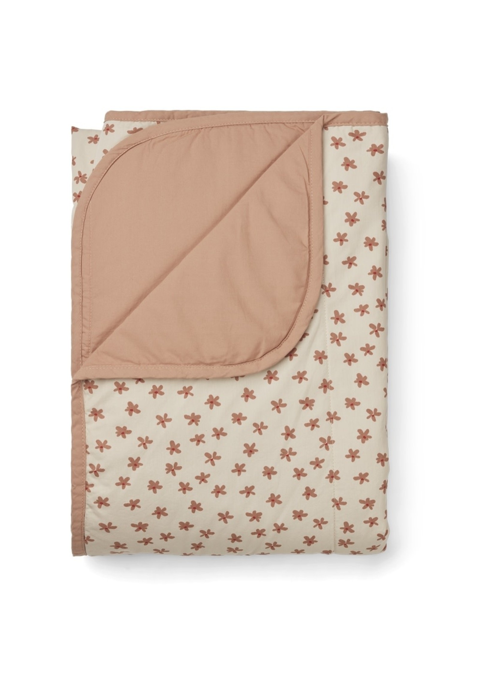 Liewood Liewood Syd Floral Sea Shell Quilted Blanket