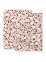 Little Lovely Company A Little Lovely Company Hydrofiele doek Bloesem Dusty Rose (2-pack)