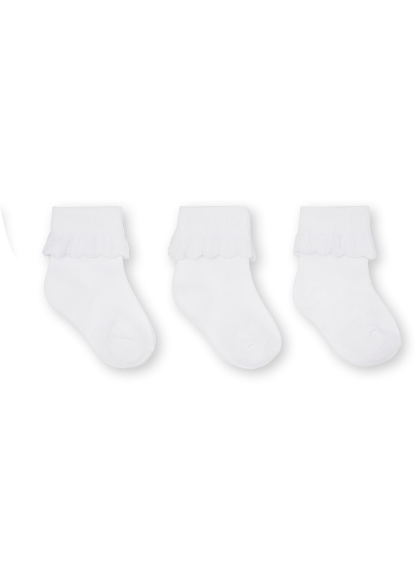 Konges Slojd Konges Slojd Lace Socks Optic White (3-pack)