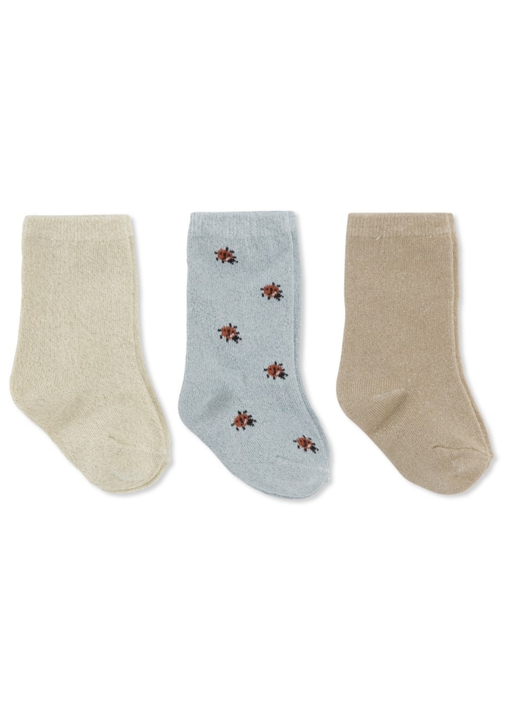 Konges Slojd Konges Slojd Jacquard Lurex Socks (3-pack)