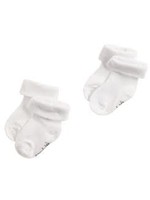 Noppies Noppies 2-pack Socks Beef white