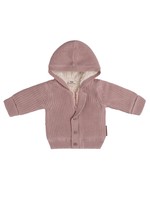 Baby's Only Baby's Only Soul Oudroze Vestje Teddy met capuchon