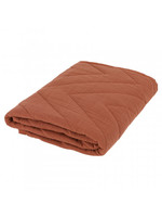 Les Rêves d'Anais Trixie Bliss Rust Cotton Blanket wieg