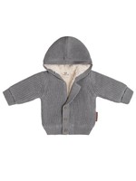 Baby's Only Baby's Only Soul Grey Vestje Teddy met capuchon mt 56