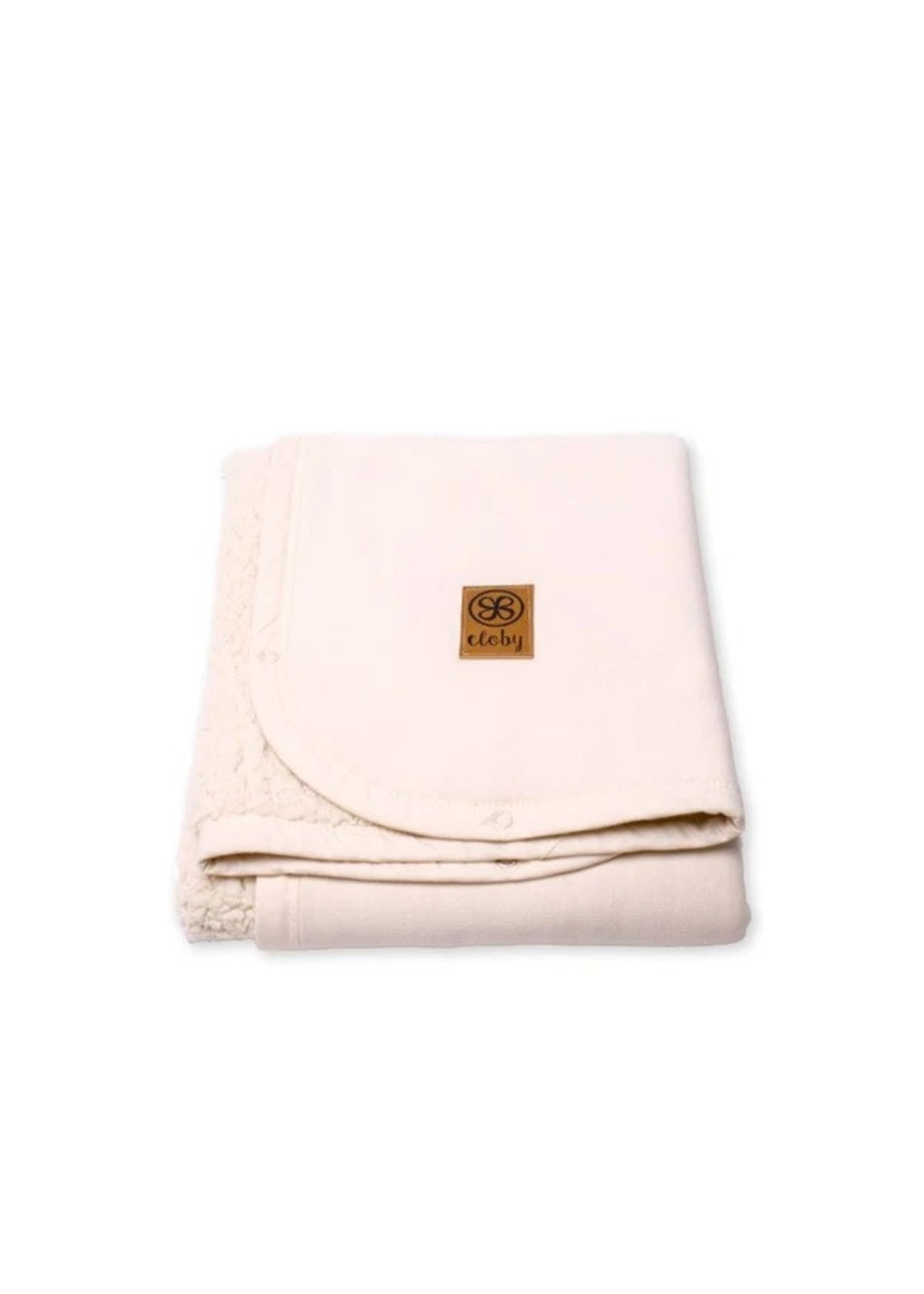 cloby Cloby Multifunctional Teddy blanket Offwhite