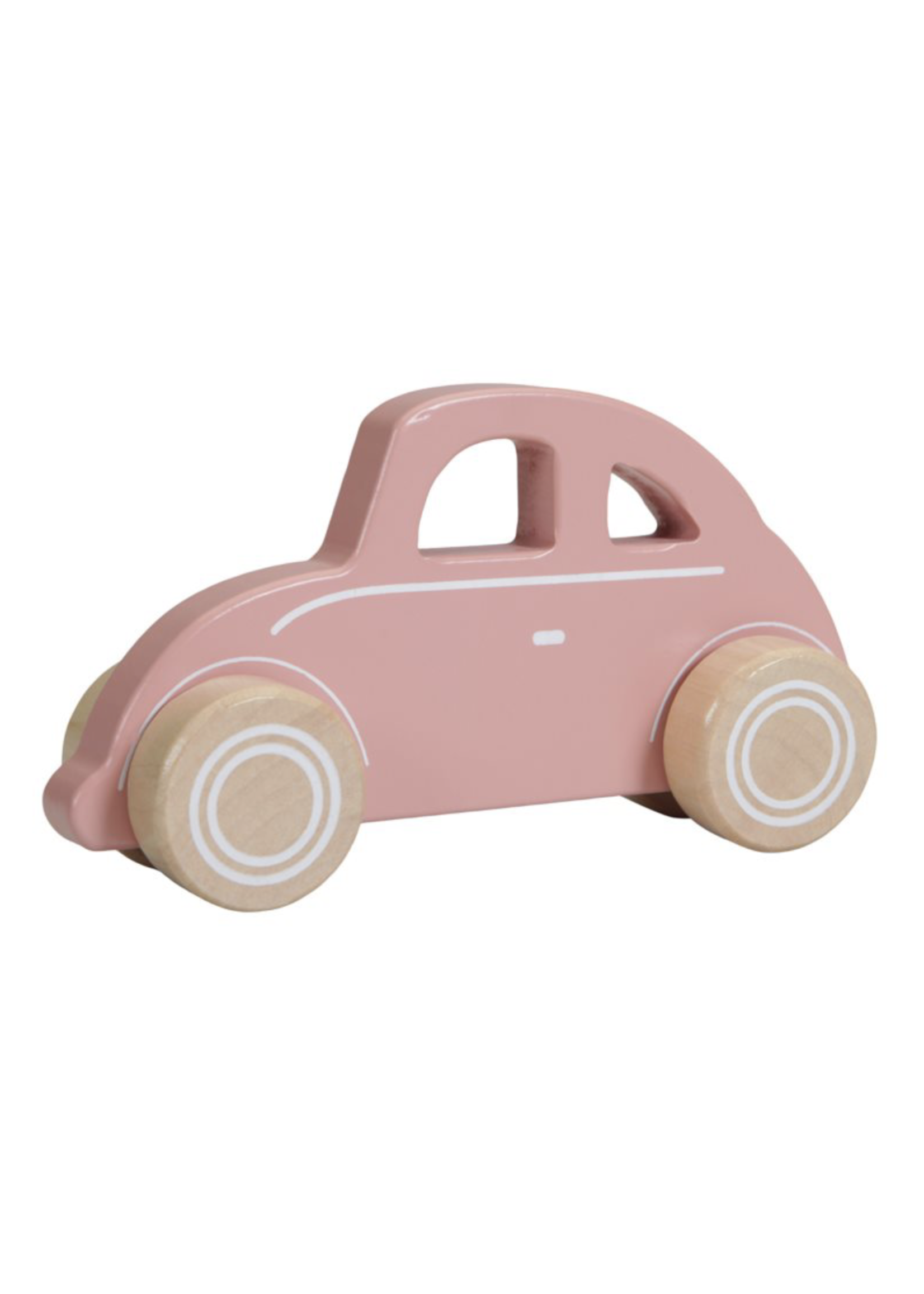 Little Dutch Little Dutch houten auto pink