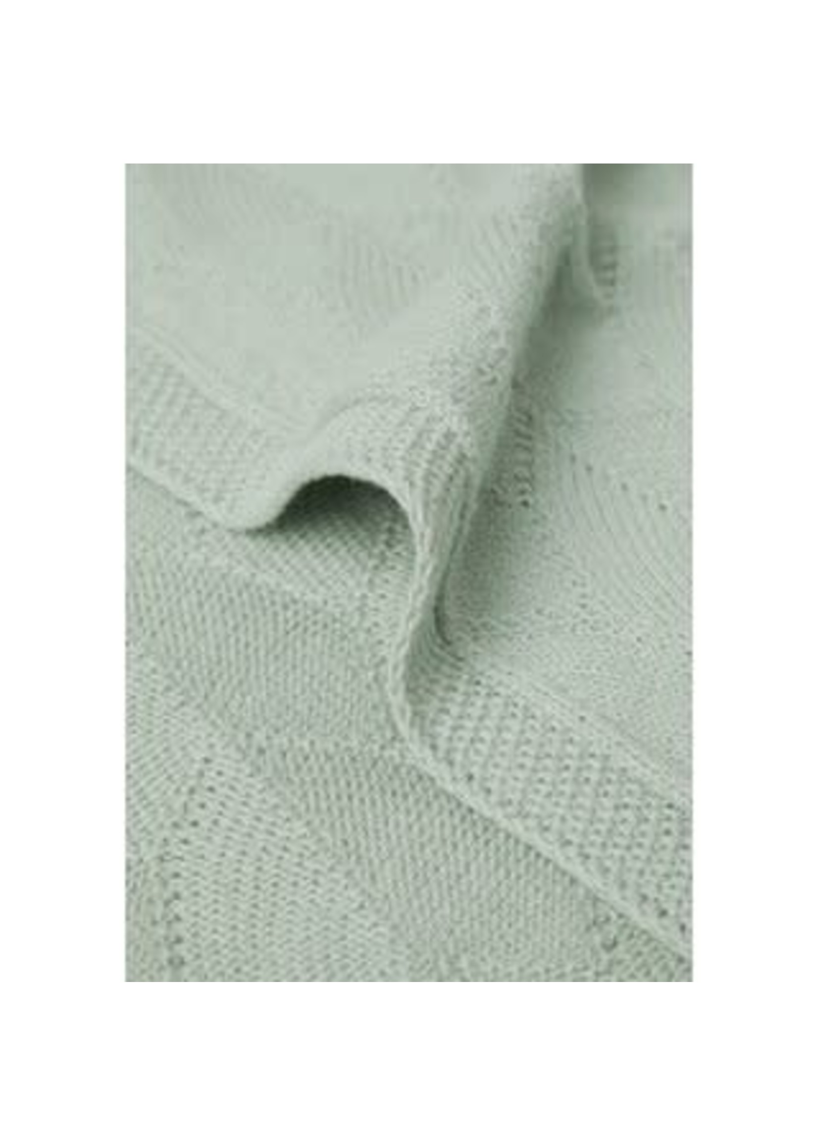 Jollein Jollein Shell Knit Sea Foam deken wieg