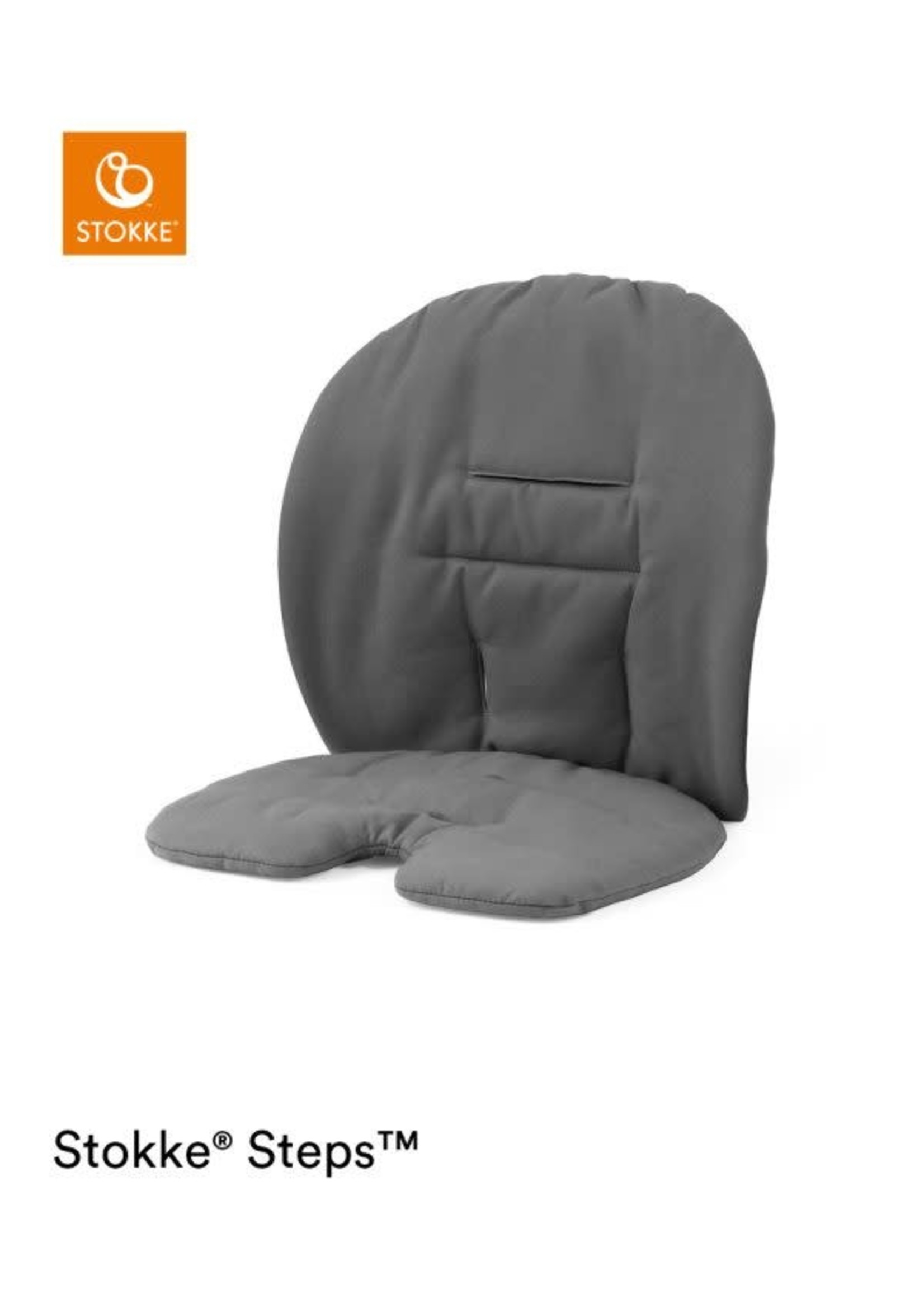 Stokke Stokke Steps cushion Herringbone Grey