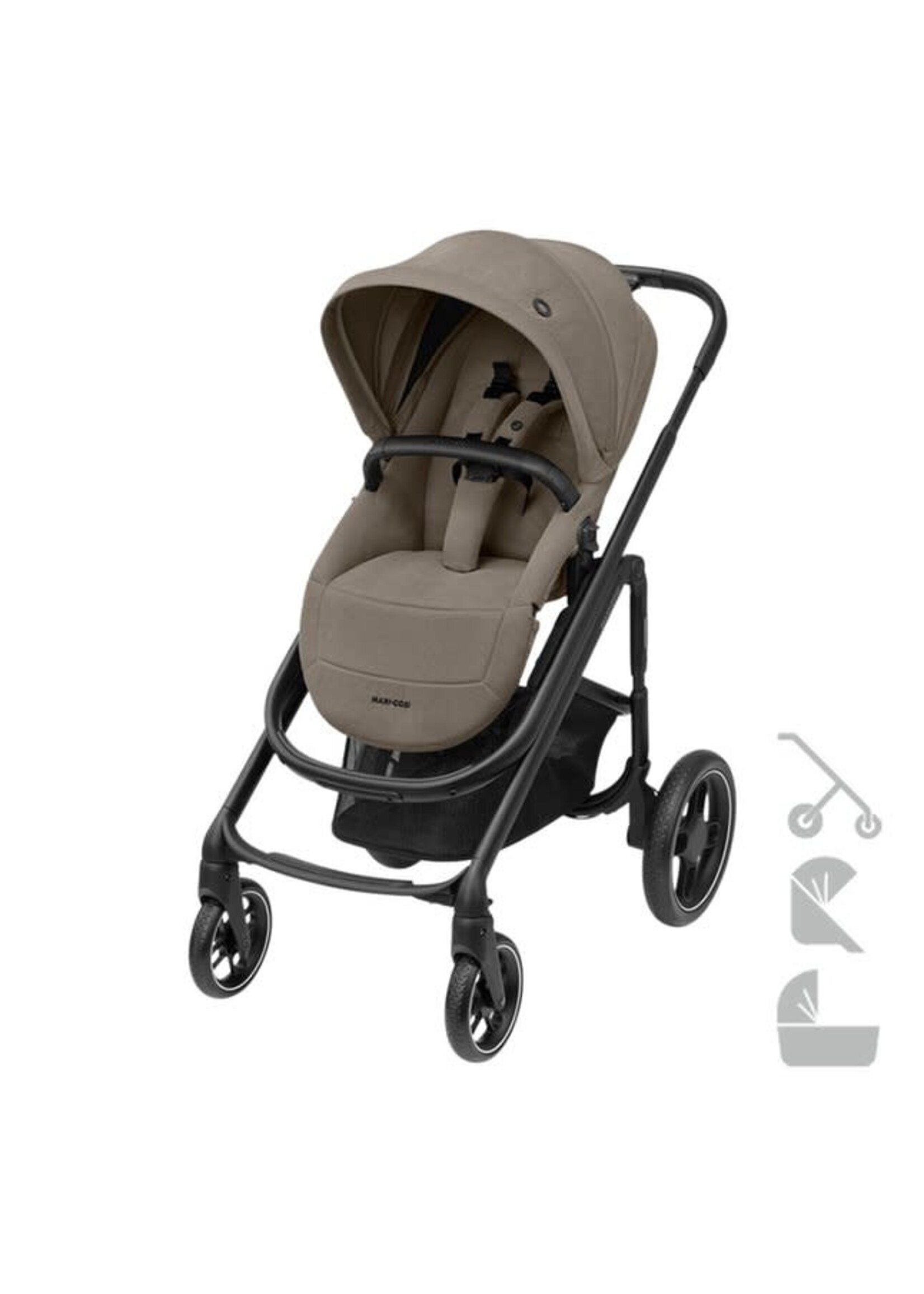 Maxi Cosi Maxi Cosi Plaza+ Twilic Truffle 3 in 1