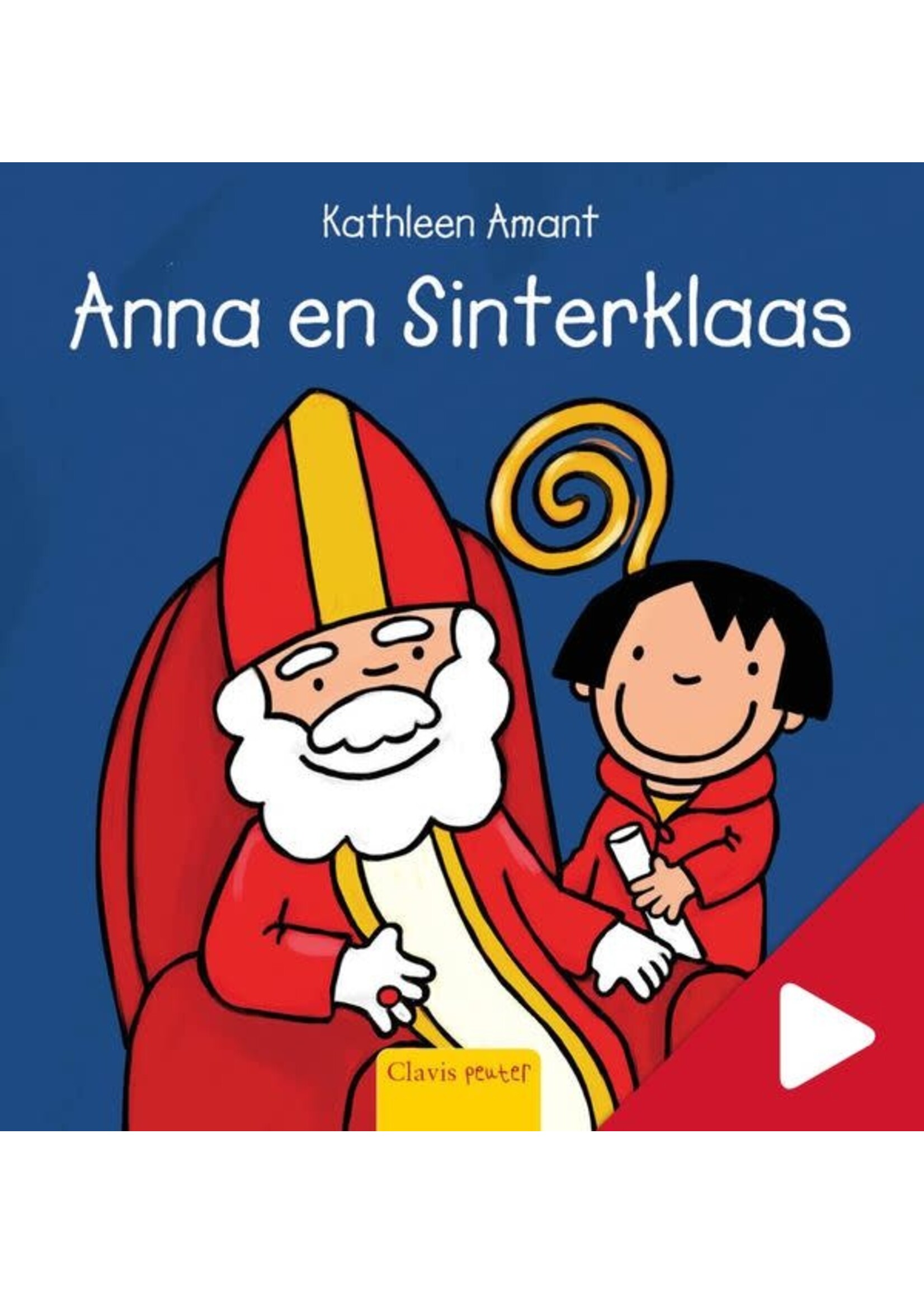 clavis Boekje Anna en Sinterklaas