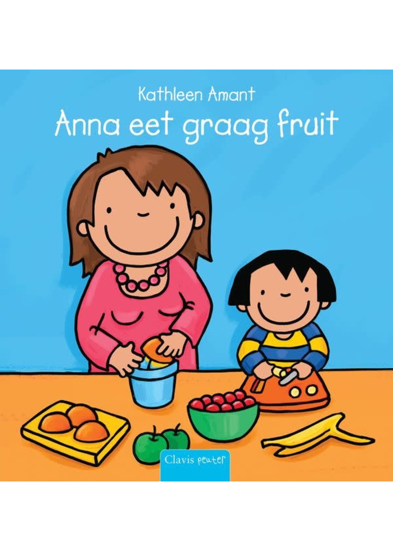 clavis Boekje Anna eet graag fruit
