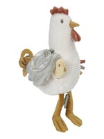 Little Dutch Little Dutch Little Farm Activiteitenknuffel kip (25cm)