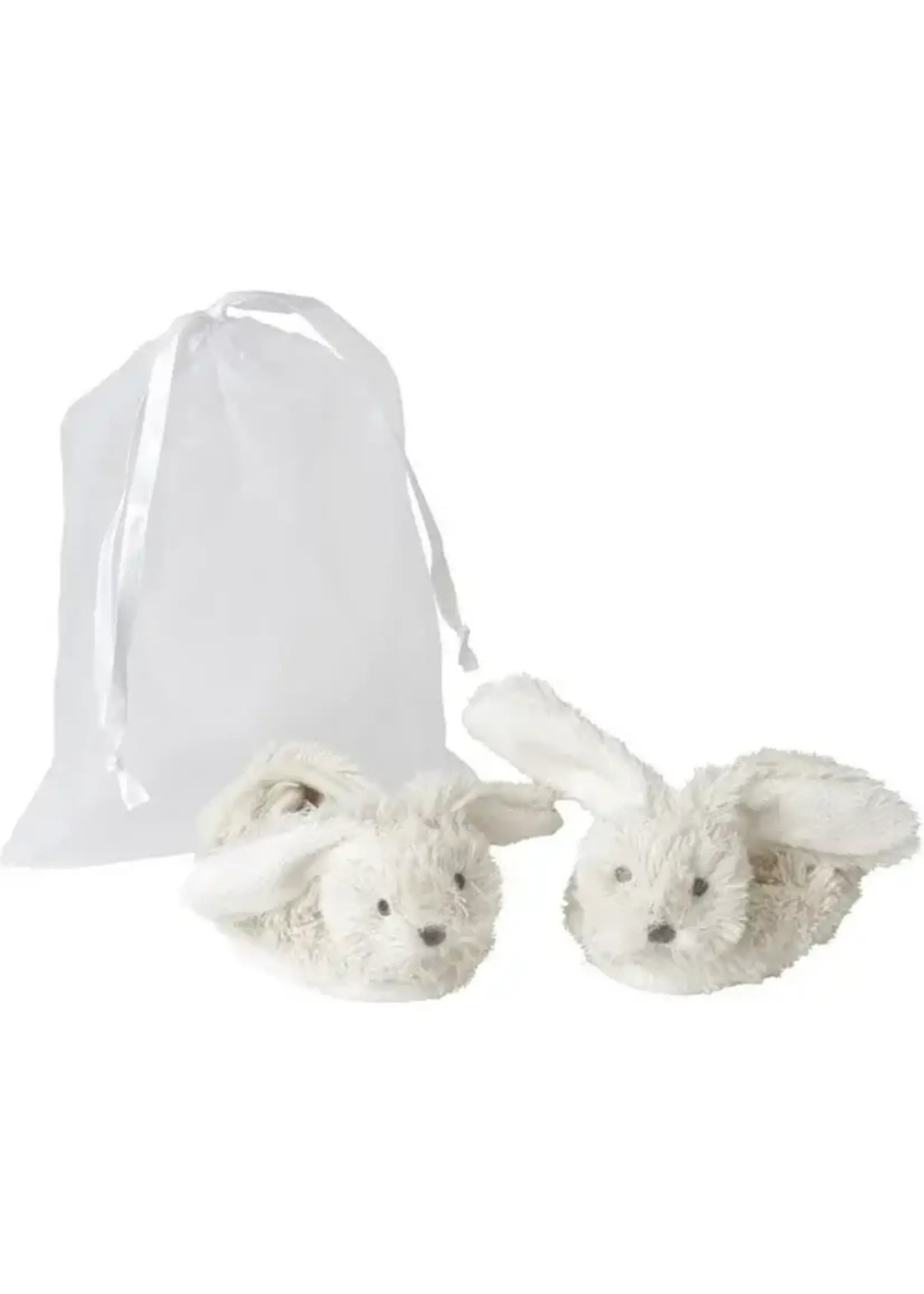 happy horse Happy Horse Rabbit Richie slippers Ivory in organza bag
