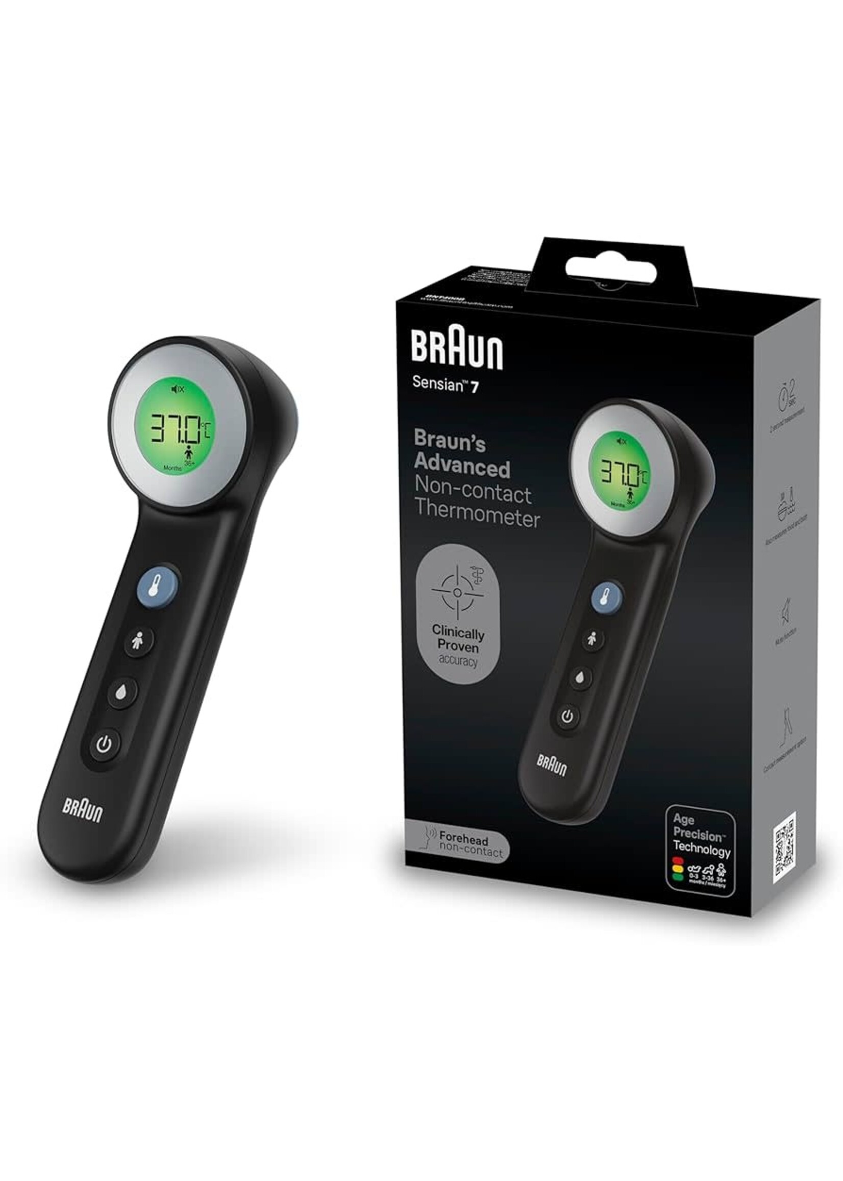 Braun Braun Voorhoofdsthermometer Digitaal