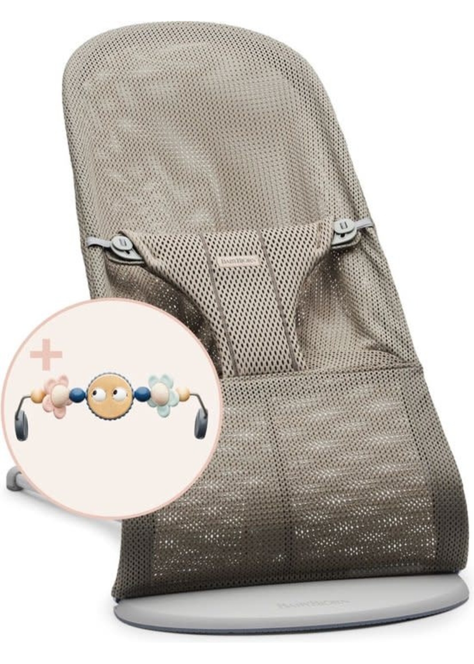 Babybjorn BabyBjorn Grey/beige Mesh + speelboog