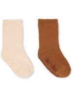 Konges Slojd Konges Slojd Terry socks Sun Kiss/Leather Brown (2-pack)