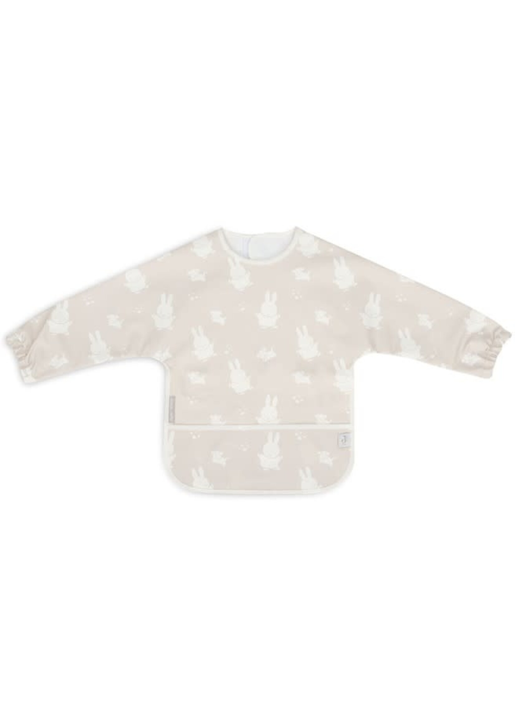 Jollein Jollein Miffy & Snuffy waterproof slab mer mouwen Nougat