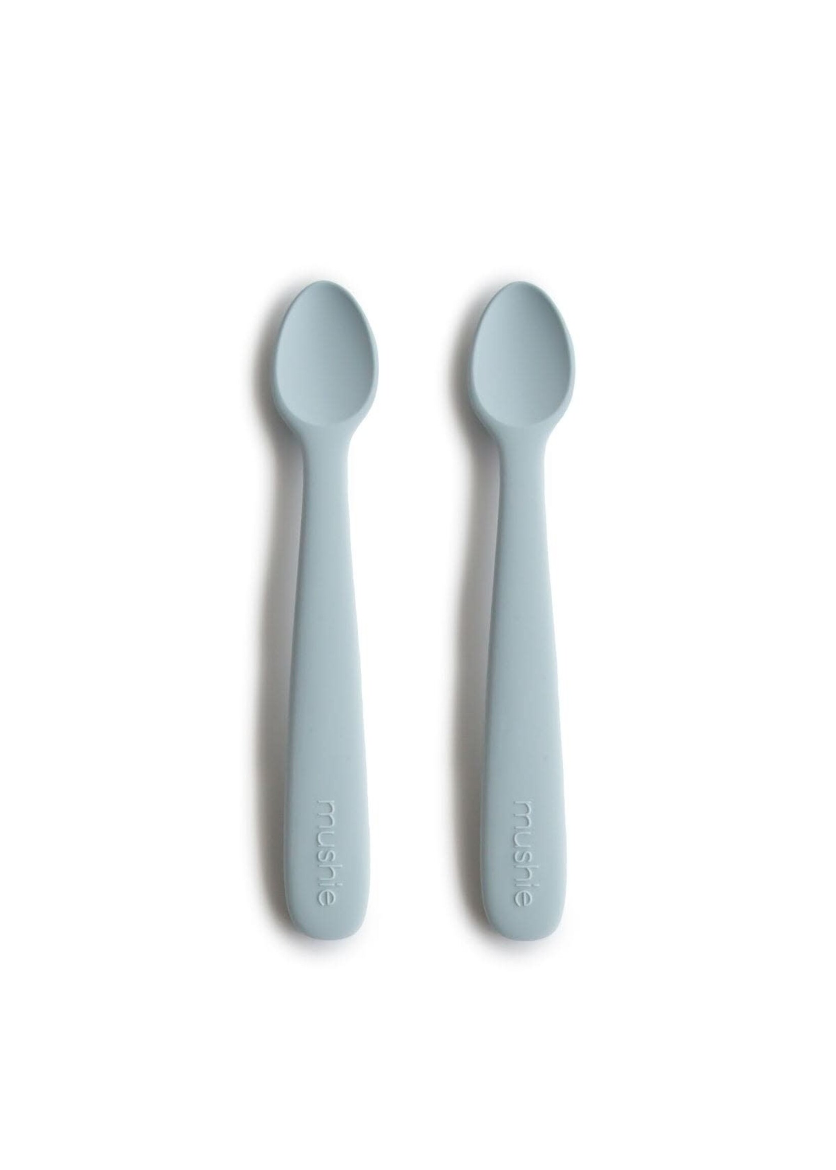 Mushie Mushie Powder Blue set lepels (2-pack)