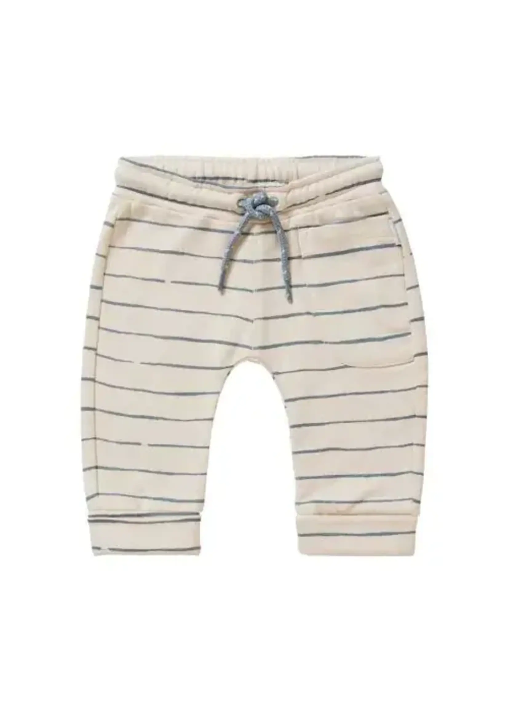 Noppies Noppies Broek Benjamin whitecap Gray Stripe