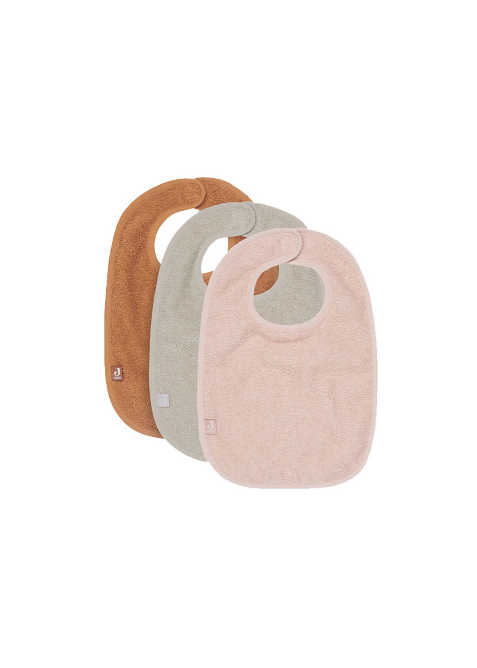 Jollein Jollein Slabset Pale PInk/Nougat/Caramel (3-pack)