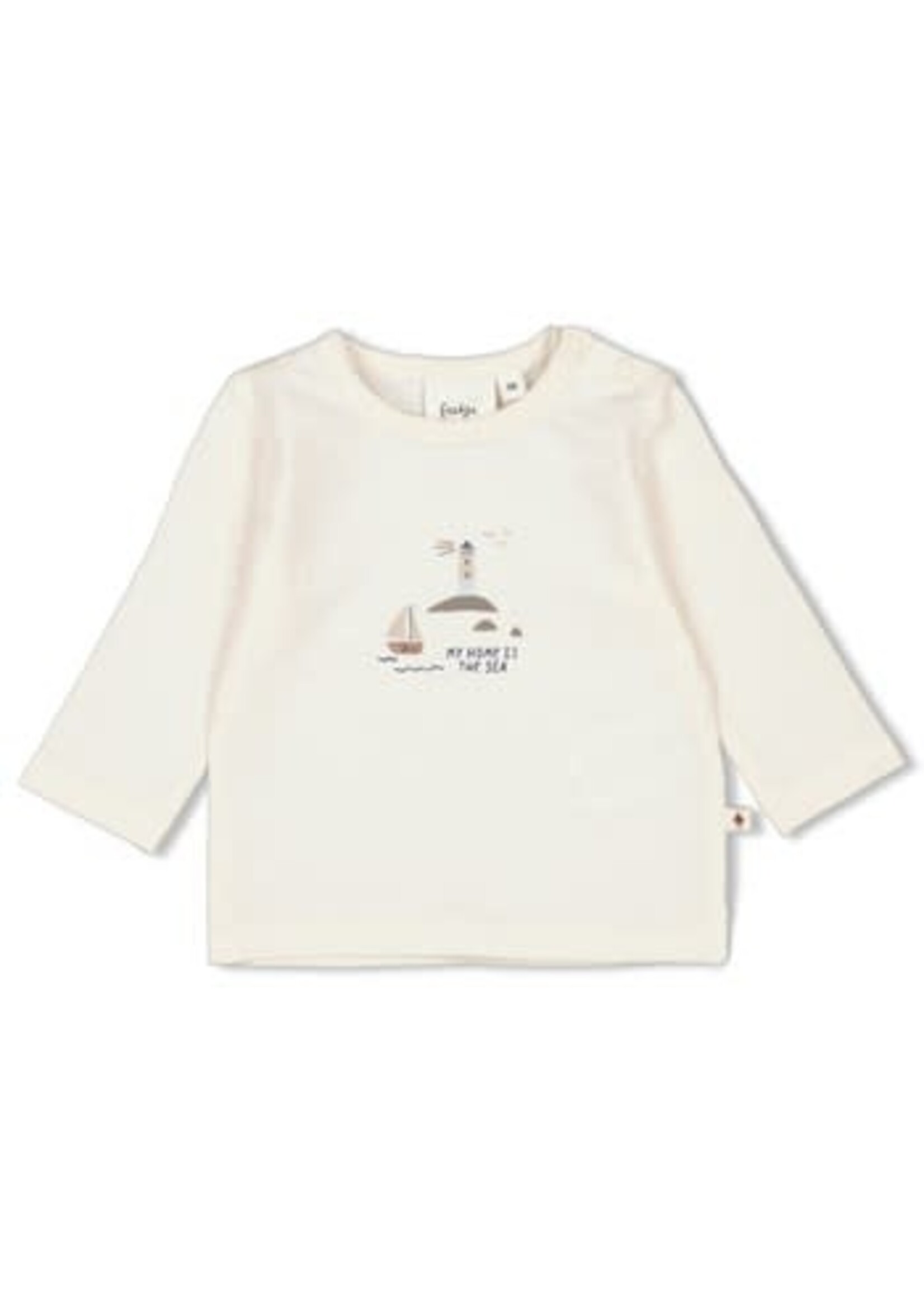 Feetje Feetje Let's Sail Longsleeve Offwhite