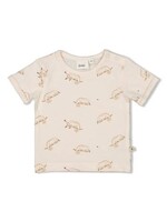 Feetje Feetje Chameleon T-shirt AOP Offwhite mt 62