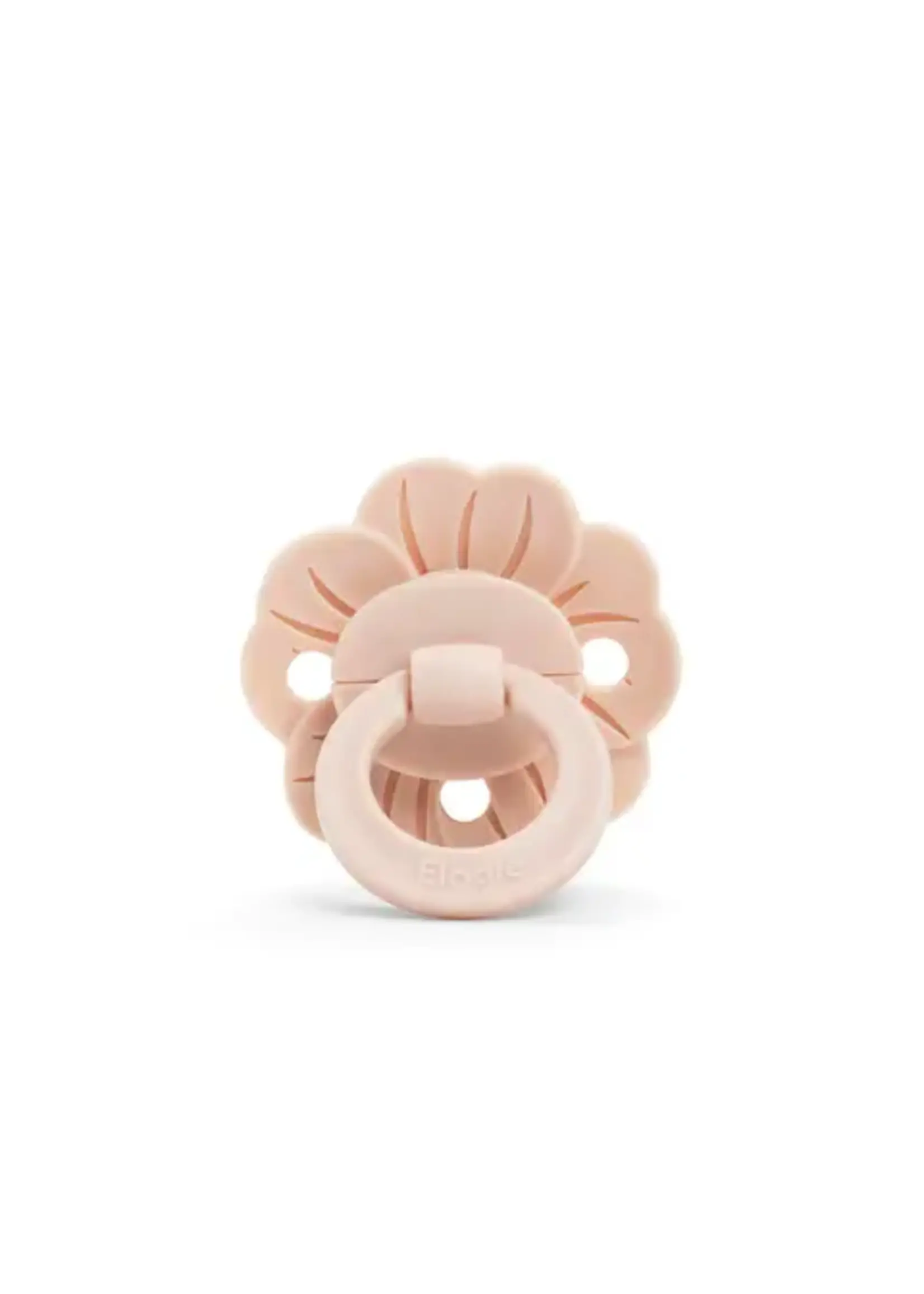 Bibs Elodie Details Binky Bloom Powder Pink 3m+