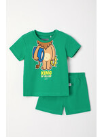 Woody Woody Unisex Pyjama groen