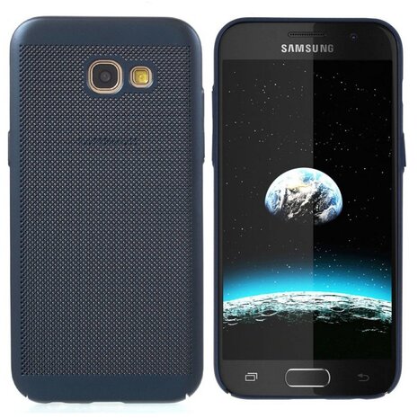 Colorfone BackCover Holes Samsung A3 2017 Blauw