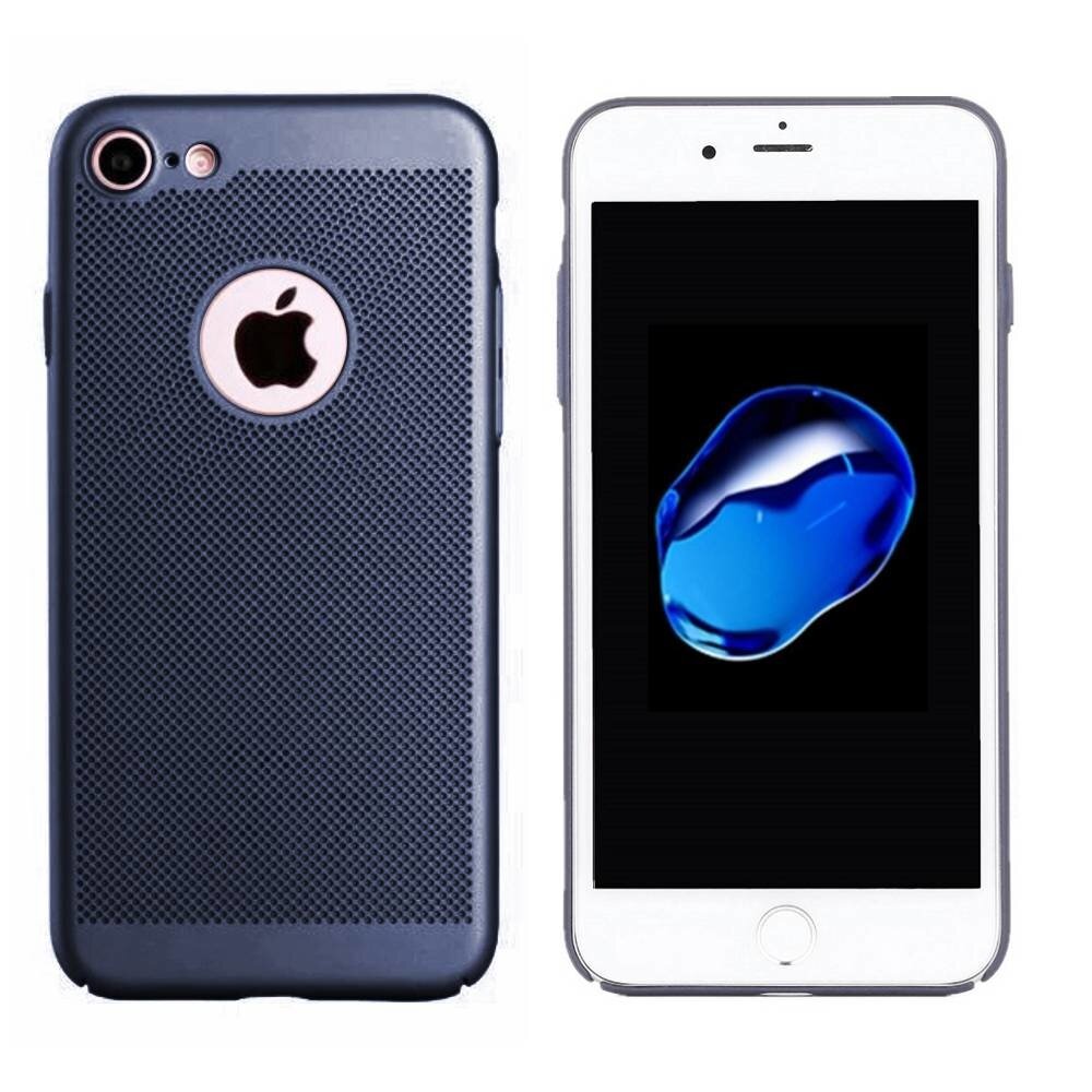 Colorfone BackCover Holes Apple iPhone 7 Blauw