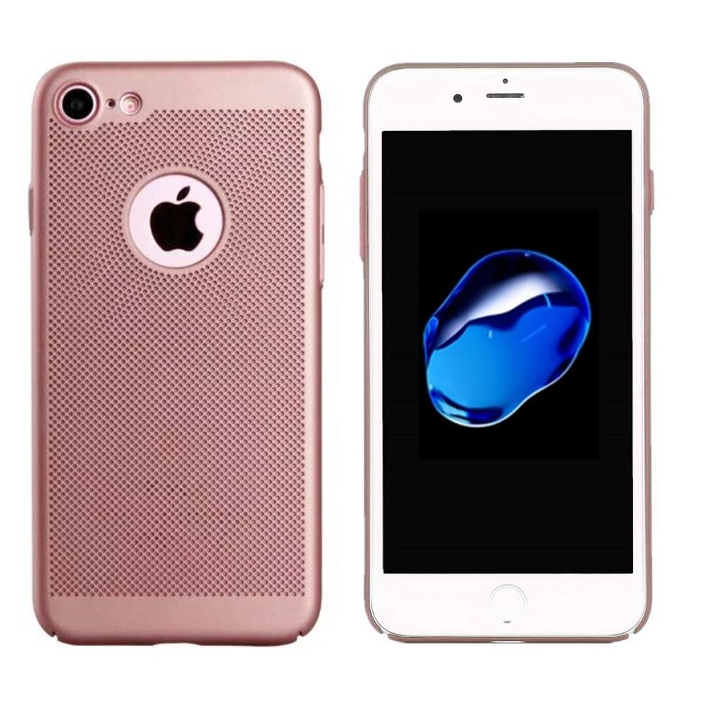 Colorfone BackCover Holes Apple iPhone 7 Plus Rosé Goud