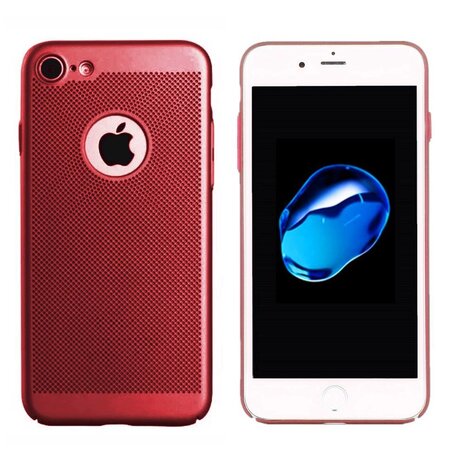 Colorfone BackCover Holes Apple iPhone 7 Rood