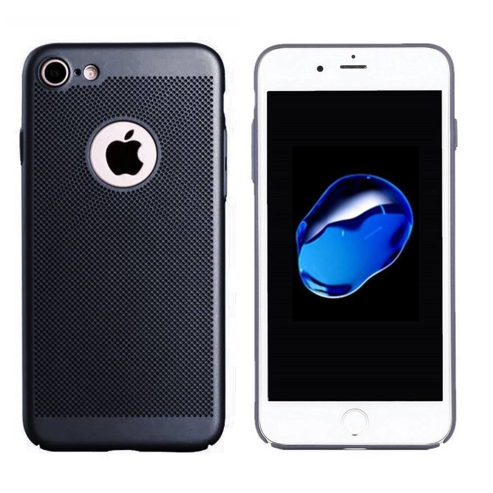 Colorfone BackCover Holes Apple iPhone 7 Zwart