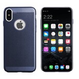 Colorfone Holes iPhone X/Xs Blauw