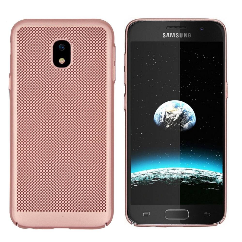 Colorfone BackCover Holes Samsung J3 2017 Rosé Goud