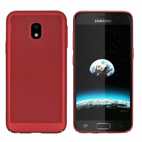 Colorfone BackCover Holes Samsung J5 2017 Rood