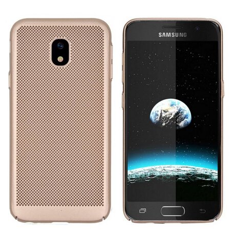 Colorfone BackCover Holes Samsung J7 2017 Goud