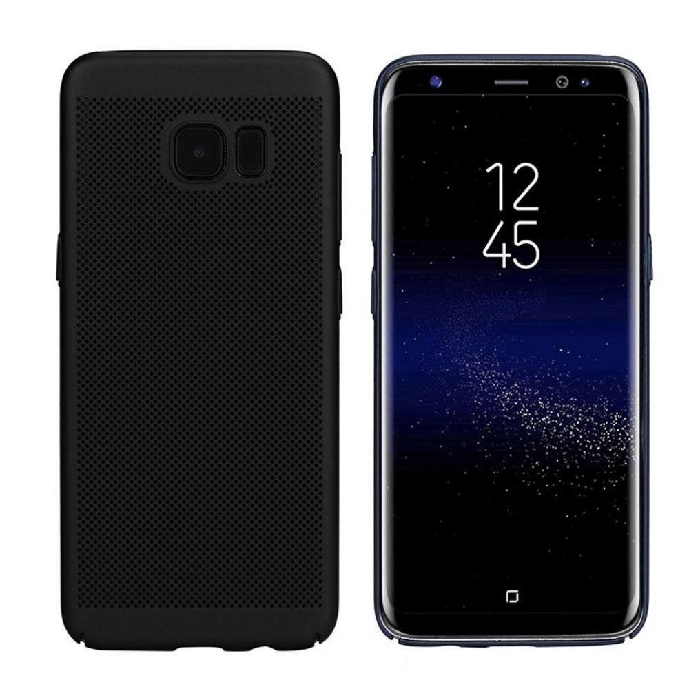 Colorfone BackCover Holes Samsung S7 Edge Zwart