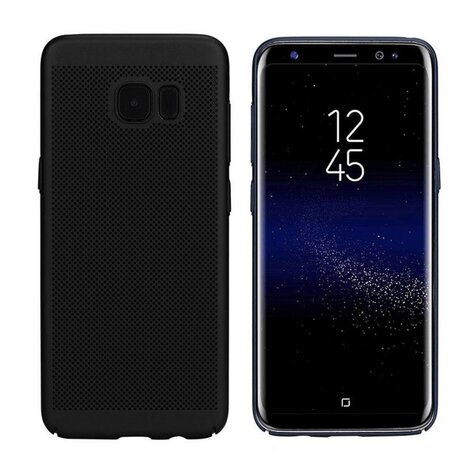 Colorfone BackCover Holes Samsung S7 Edge Zwart