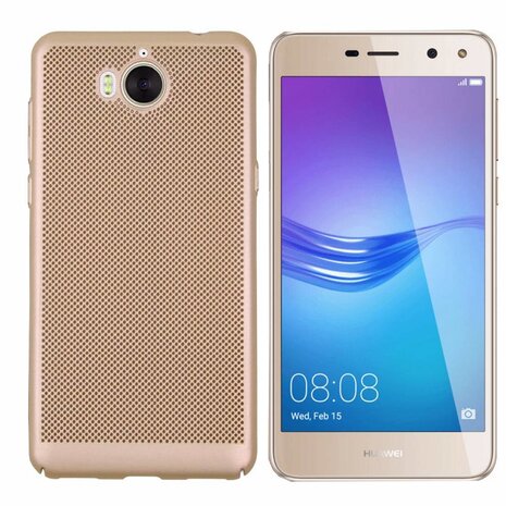 Colorfone BackCover Holes Huawei Y5 2017/Y6 2017 Goud