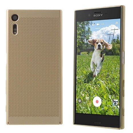 Colorfone BackCover Holes Sony XZ/XZs Goud